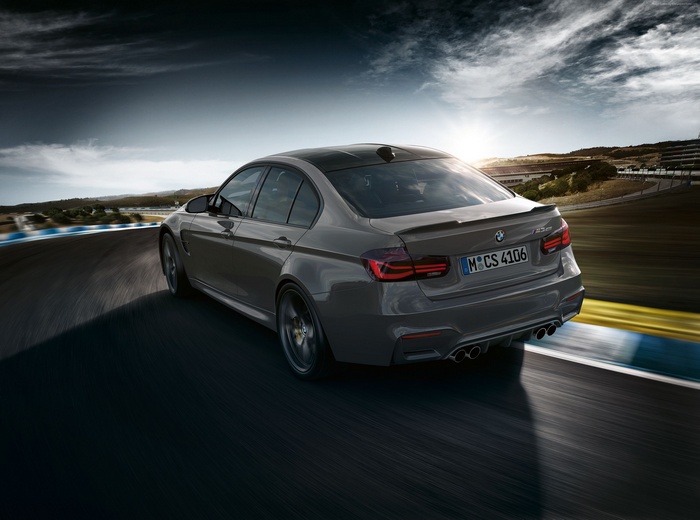 BMW M3 CS on a Racetrack 4K