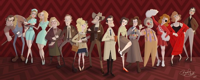 Characters from Twin Peaks