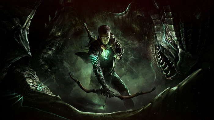Kamea from Scalebound with dragons