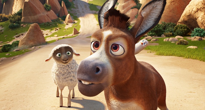 Sheep and Donkey from The Star 4K