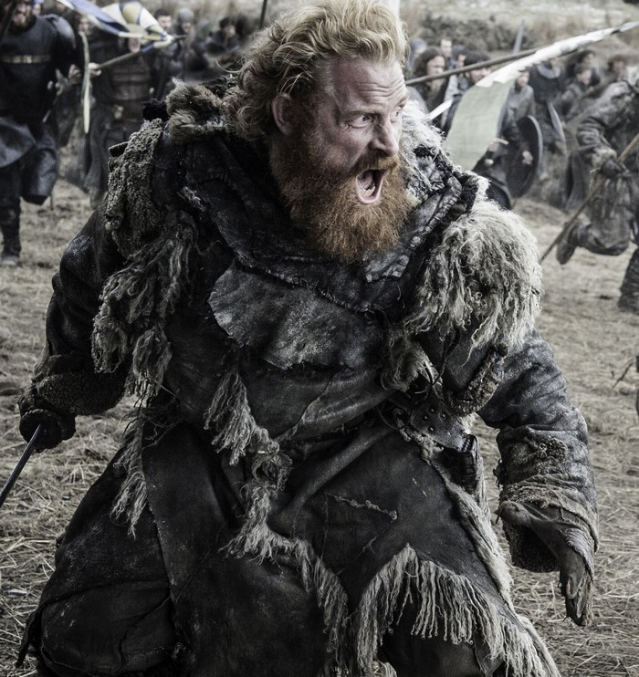 Tormund Giantsbane from Game of Thrones in battle