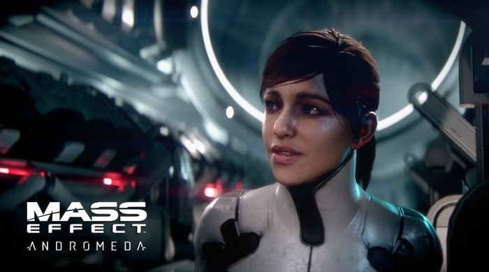 Female character from Mass Effect Andromeda