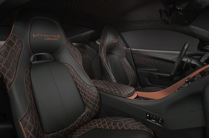 Aston Martin Vanquish S Ultimate interior 4K