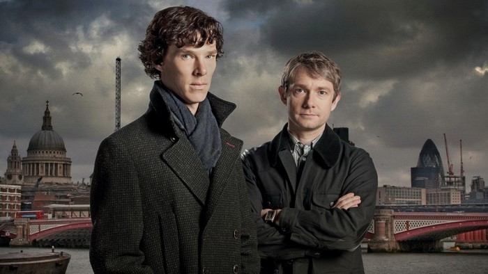Sherlock and Watson in London
