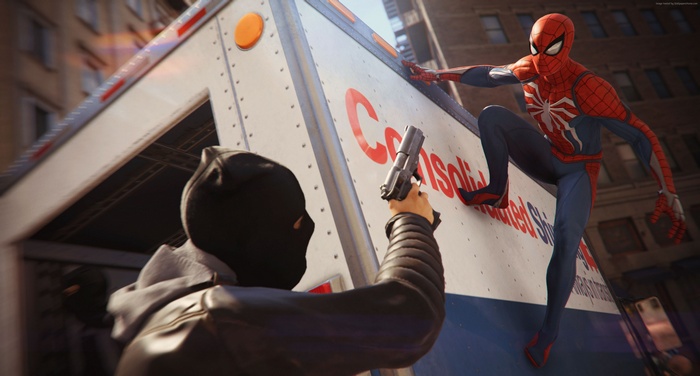 Spider-Man from Marvel's Spider-Man in 4K