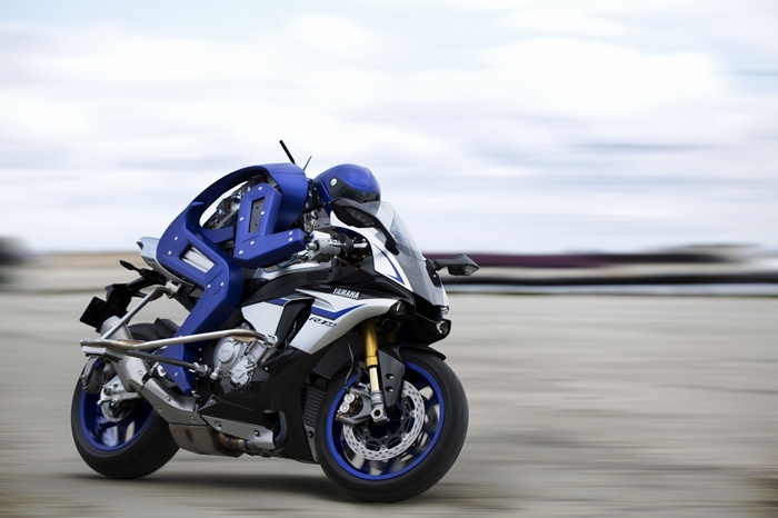 4K Yamaha Motobot motorcycle