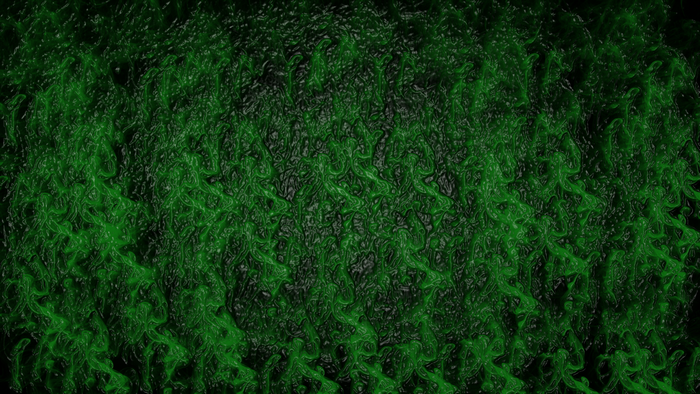 Green slime texture with organic patterns