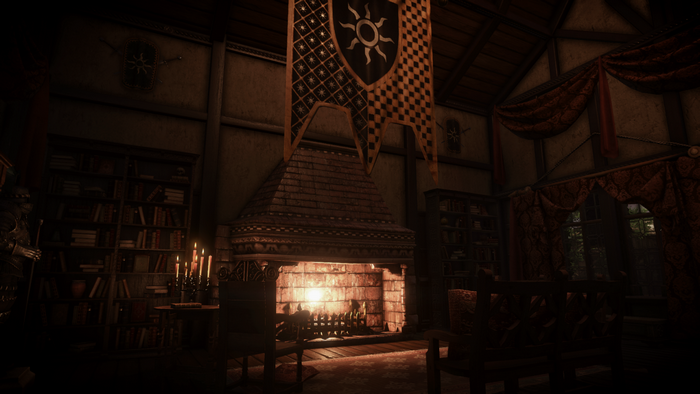 The Witcher 3 Wild Hunt screenshot of a room