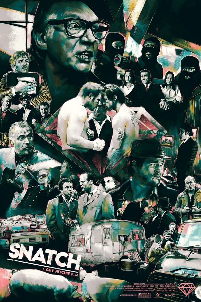 Snatch A Guy Ritchie Film Poster