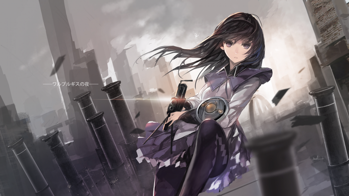 Homura Akemi from Puella Magi Madoka Magica