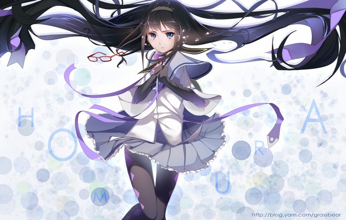 Homura Akemi from Mahou Shoujo Madoka Magica
