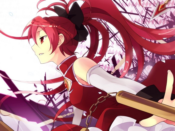 Kyoko Sakura from Mahou Shoujo Madoka Magica