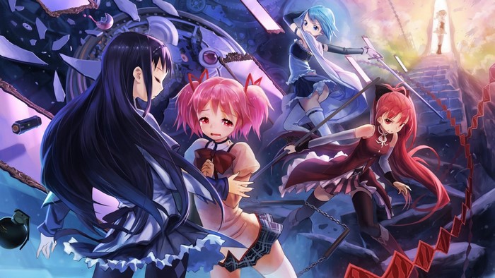 Magical Girls from Mahou Shoujo Madoka Magica