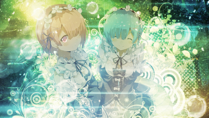 Rem and Ram from Re:Zero