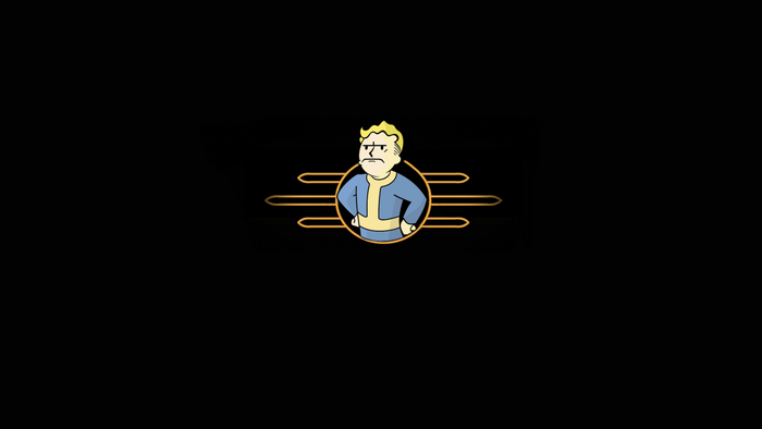 Vault Boy from Fallout logo