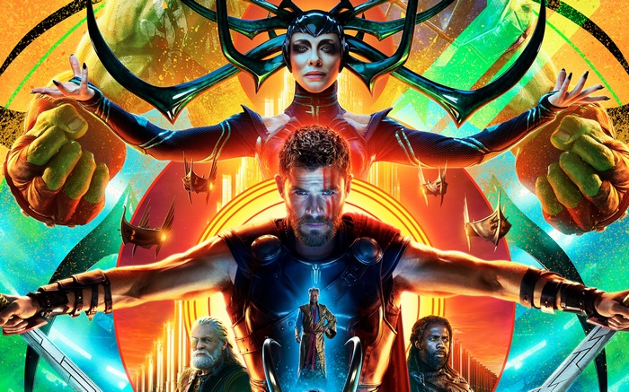 Thor: Ragnarok 4K Poster