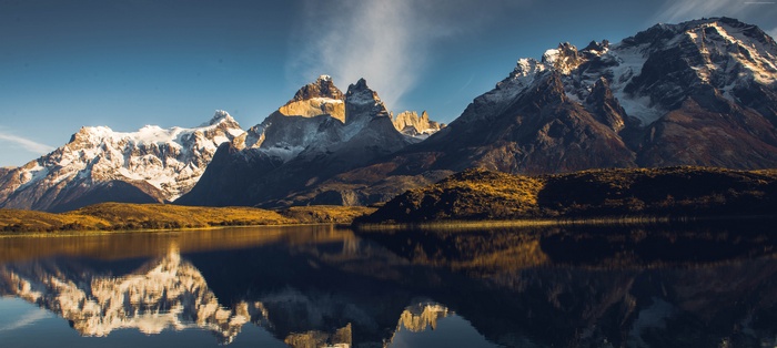 Lake Gray, Chile, Torres del Paine, 5K, mountains