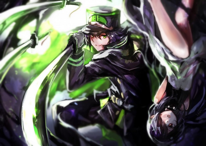 Yuichiro Hyakuya and Mikaela Hyakuya from Owari no Seraph