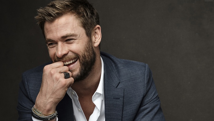 Chris Hemsworth in a Suit