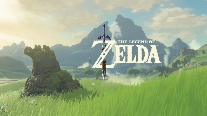 The Legend of Zelda: Breath of the Wild title screen