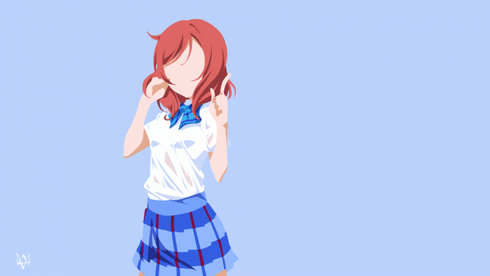 Nishikino Maki from Love Live! Anime Illustration