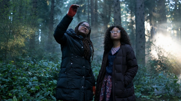 Storm Reid and Ava DuVernay in A Wrinkle in Time 4K