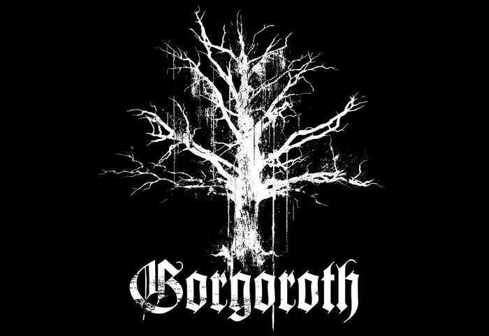 Gorgoroth logo with a bare tree