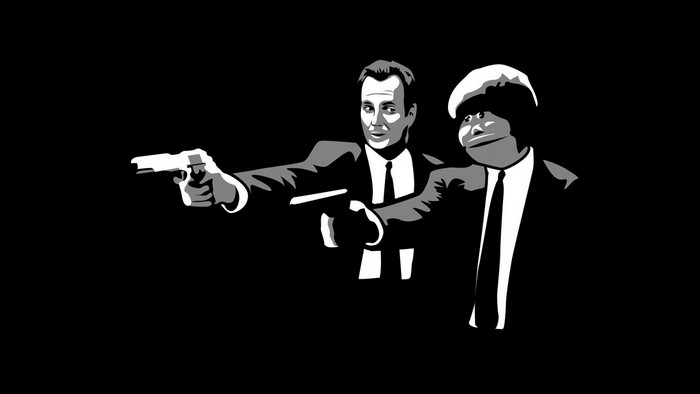 Jules and Vincent from Pulp Fiction
