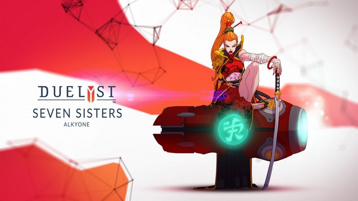 Duelyst Seven Sisters Alkyone character art