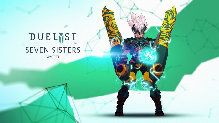 Duelyst Seven Sisters Taygete character art