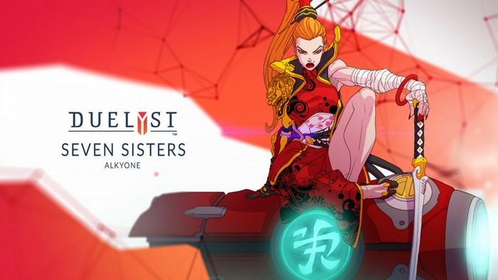 Duelyst Seven Sisters Alkyone illustration