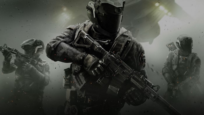 Soldiers from Call of Duty: Infinite Warfare
