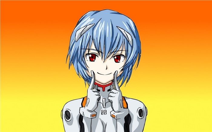 Rei Ayanami from Neon Genesis Evangelion