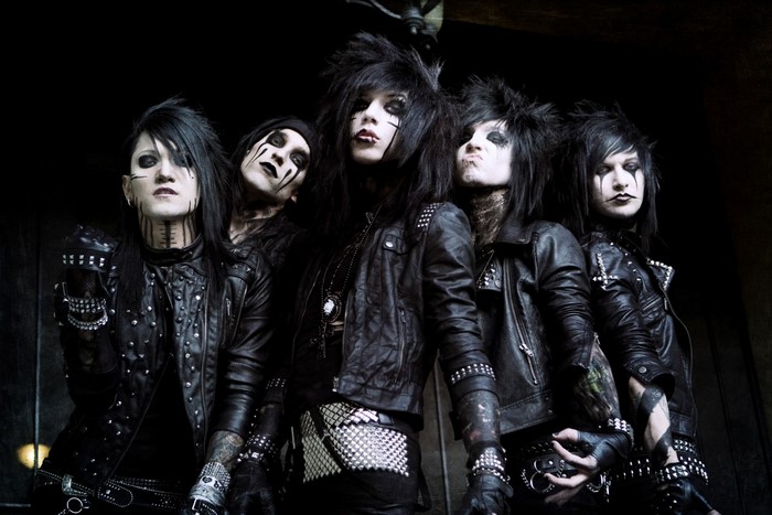 Black Veil Brides band members posing
