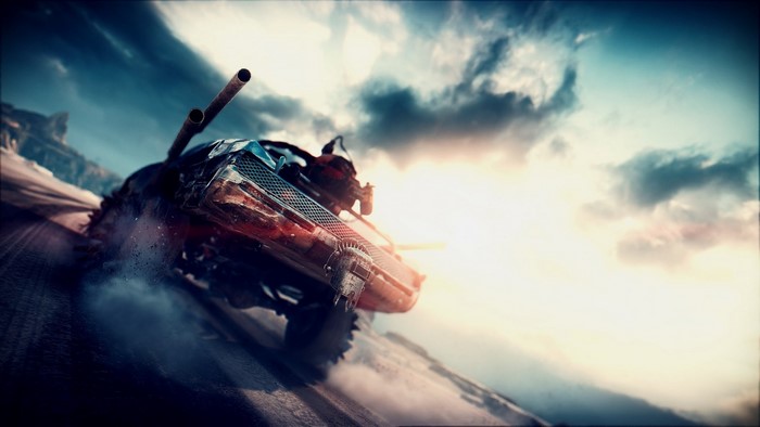 Mad Max game screenshot of a vehicle