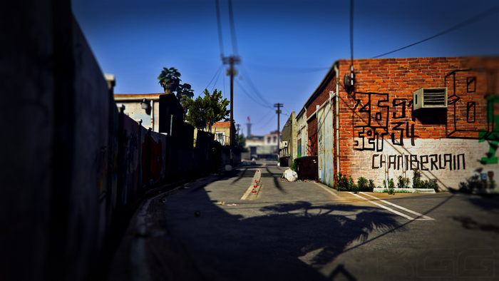 Alleyway in Grand Theft Auto V