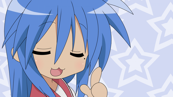 Konata Izumi from Lucky Star