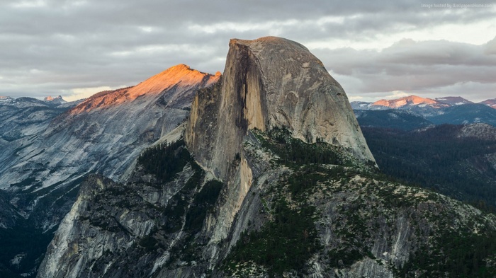 Half Dome in Yosemite National Park, California