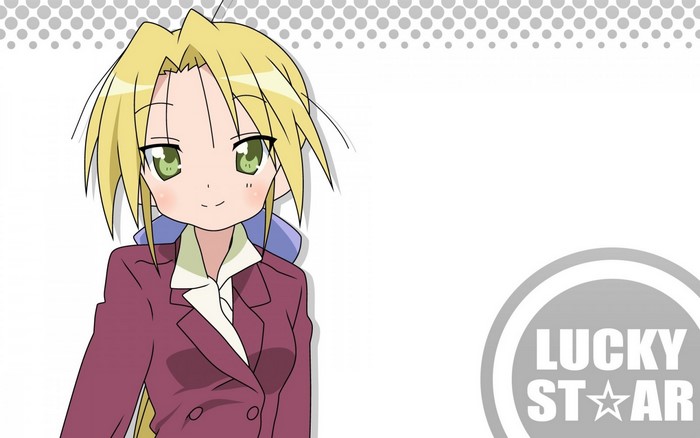 Kuroi Nanako from Lucky Star illustration