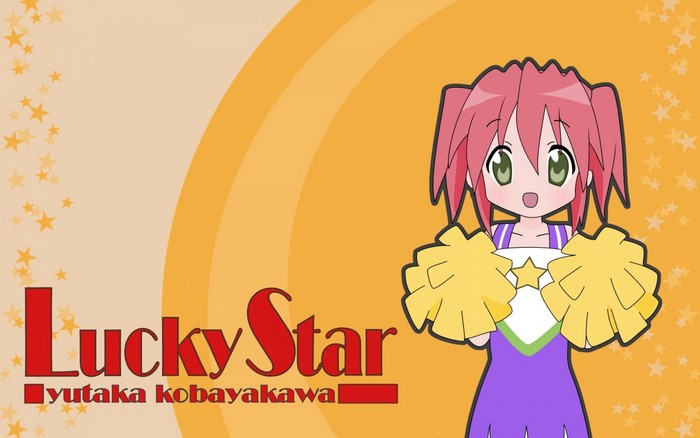 Lucky Star Yutaka Kobayakawa illustration