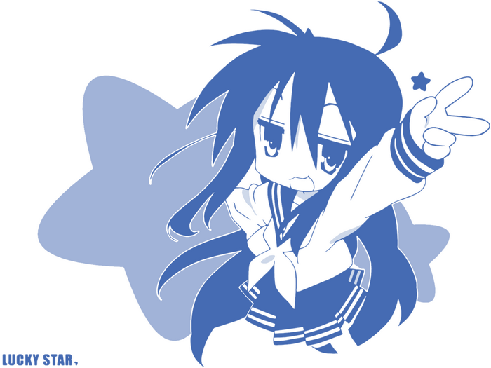 Konata Izumi from Lucky Star