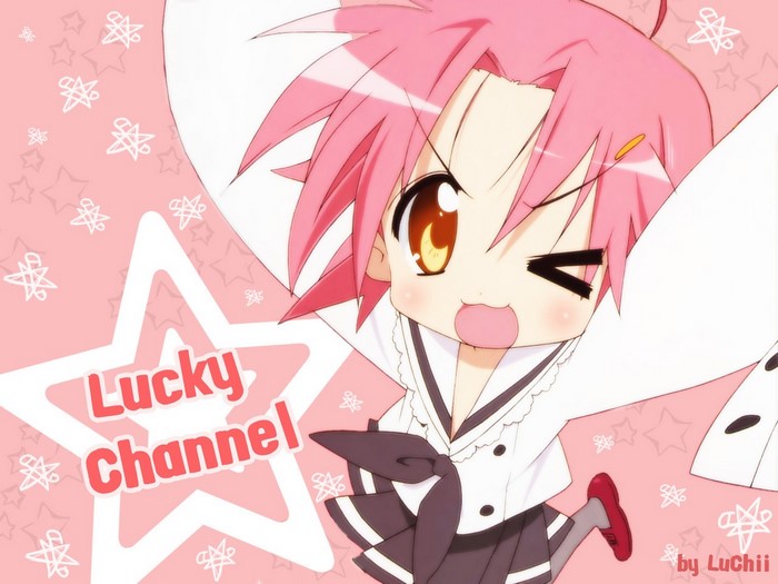 Kogami Akira from Lucky Star illustration