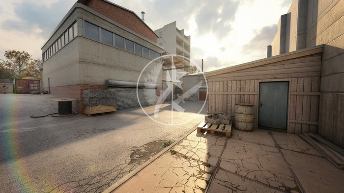 CS: GO de_cache map screenshot