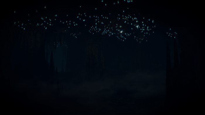 The Witcher 3 Wild Hunt: Bioluminescent Cave
