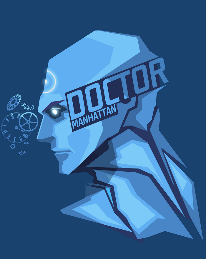 Doctor Manhattan from DC Comics