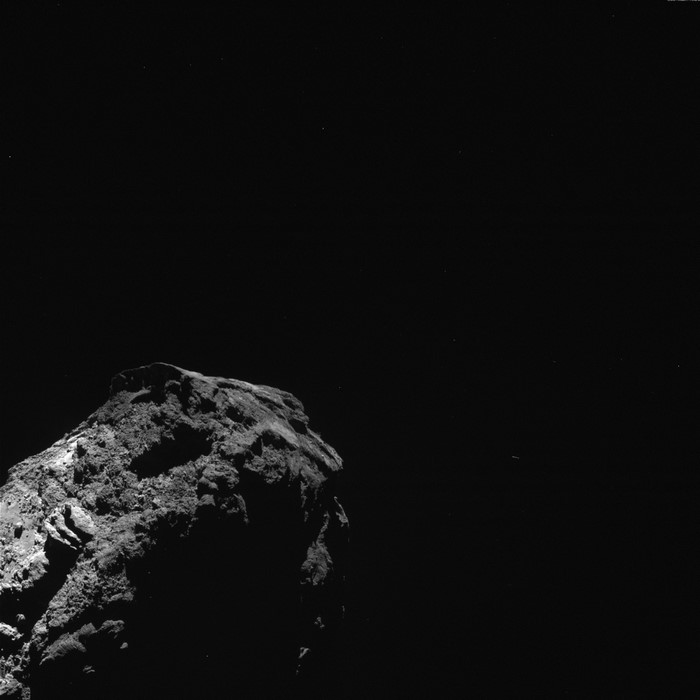 Rosetta OSIRIS image of a comet