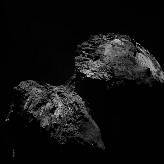Comet 67P/Churyumov-Gerasimenko from Rosetta mission
