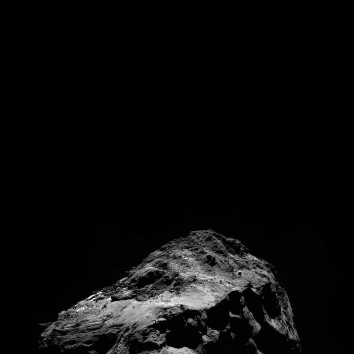 Rosetta OSIRIS image of a comet
