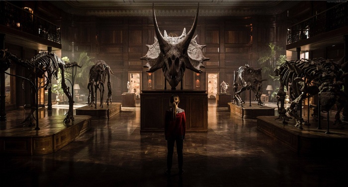 4K Jurassic World: Fallen Kingdom Dinosaur Skeletons