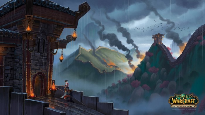 World of Warcraft Mists of Pandaria Dramatic Battlefield